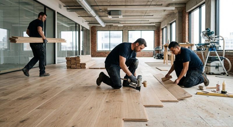 Commercial Hardwood Service in Purcellville, VA