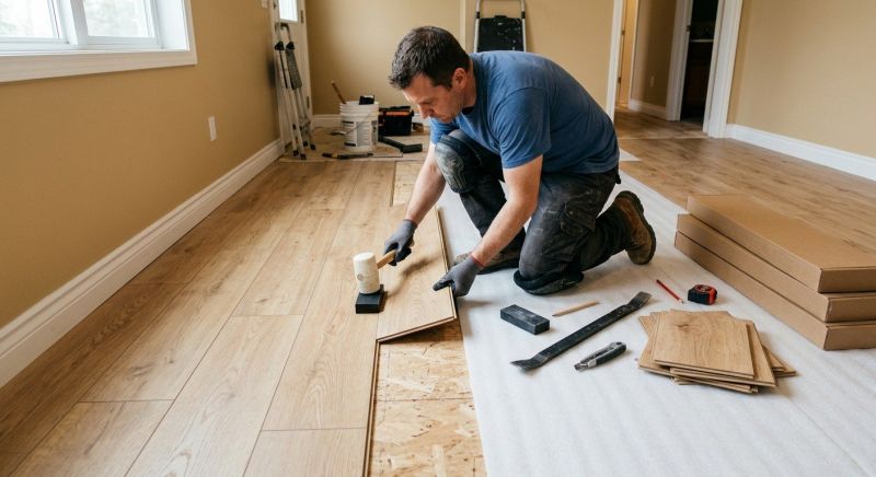 Laminate Floor Installation in Arlington, VA