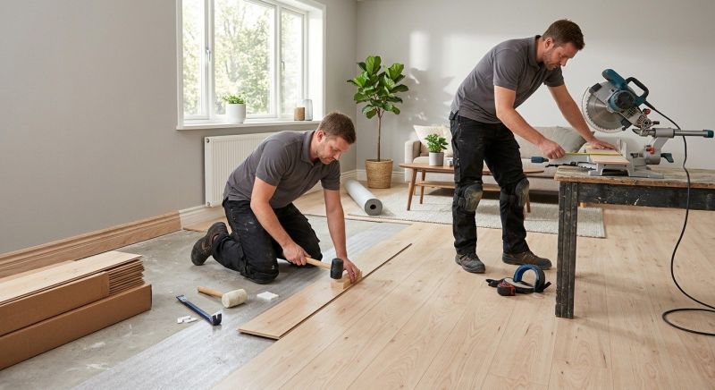 Laminate Floor Installation in Damascus, MD