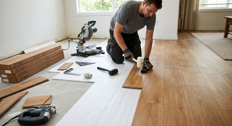 Laminate Floor Installation in Leesburg, VA