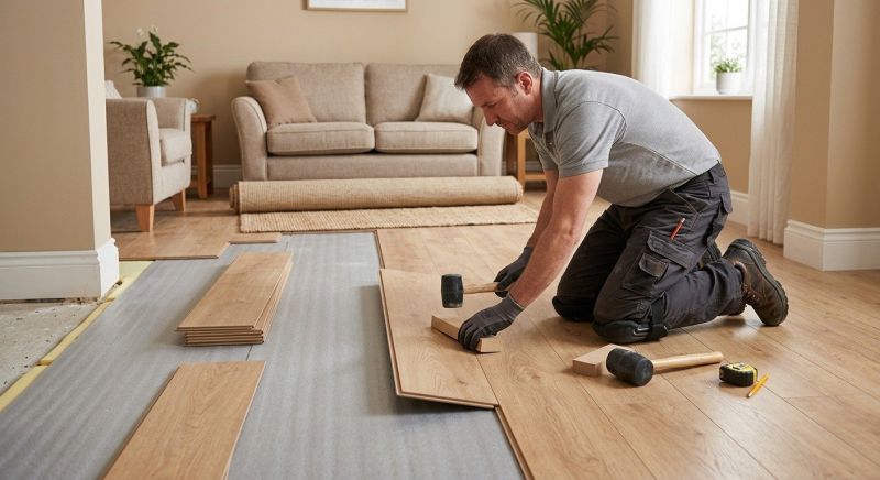 Laminate Floor Installation in Middletown, MD