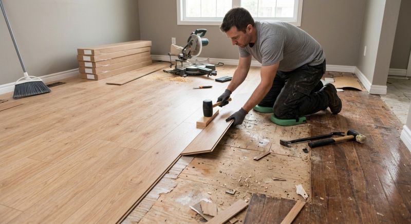 Laminate Floor Replacement in Poolesville, MD