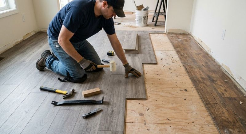 Laminate Floor Replacement in Poolesville, MD