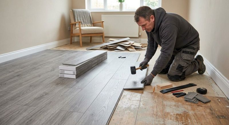 Laminate Floor Replacement in Takoma Park, MD