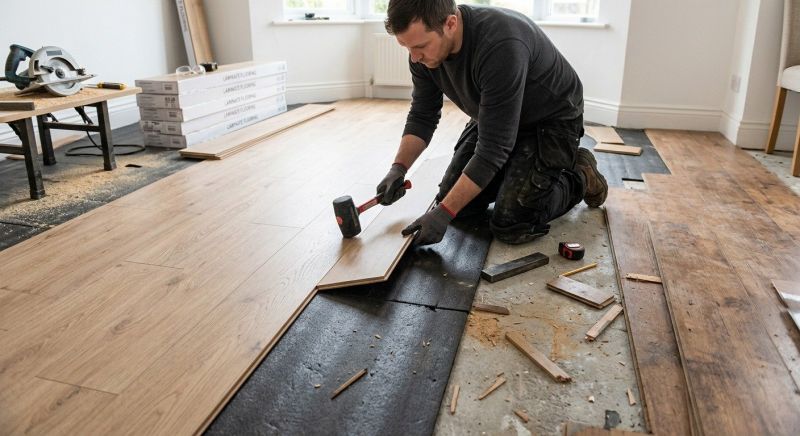Laminate Floor Replacement in Takoma Park, MD