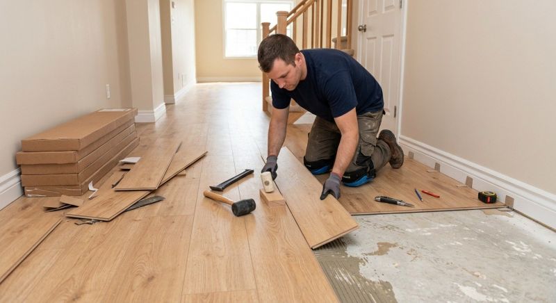 Laminate Flooring Replacement in Germantown, MD