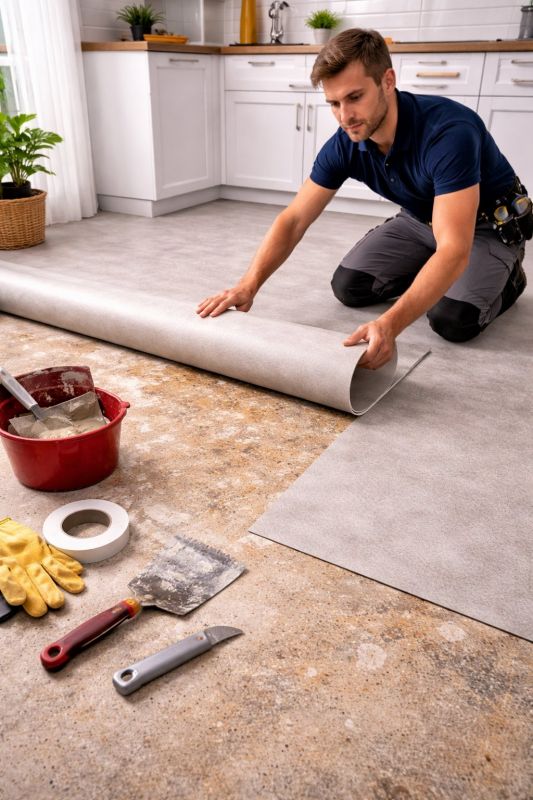 Linoleum Floor Installation in Annandale, VA