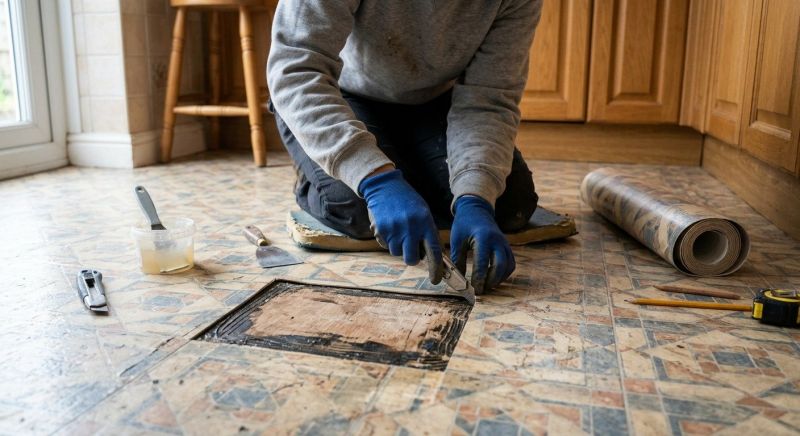 Linoleum Floor Installation in Jessup, MD