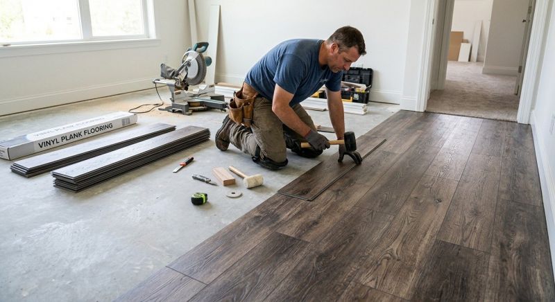 Linoleum Floor Installation in Montgomery Village, MD