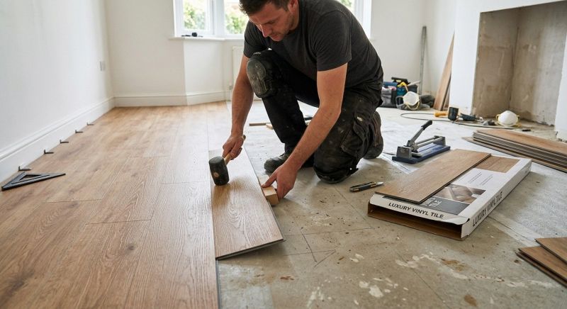 Luxury Vinyl Tile Installation in Arlington, VA