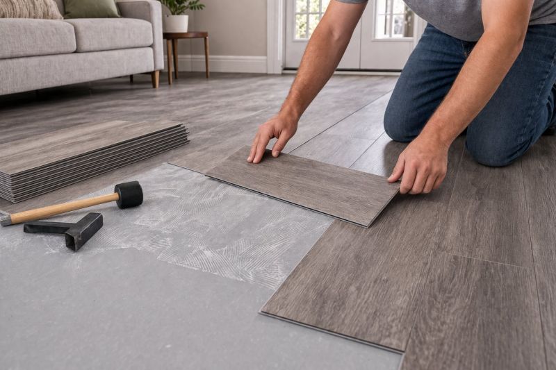 Luxury Vinyl Tile Installation in Falls Church, VA