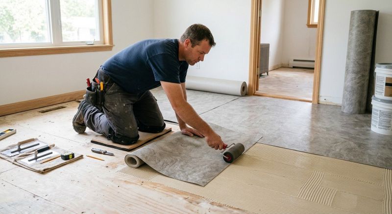 Sheet Flooring Installation in Chantilly, VA
