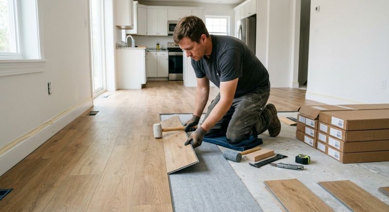 Vinyl Flooring Installation in Carroll County, MD