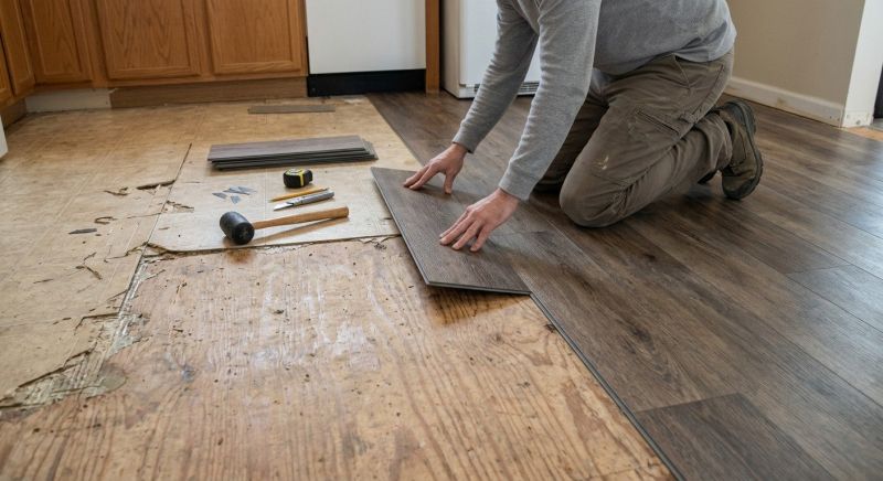 Vinyl Flooring Installation in Clarksville, MD