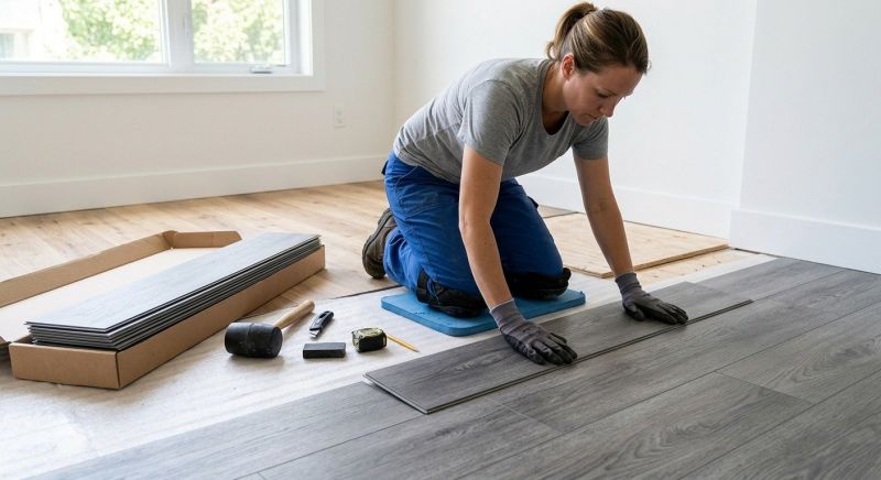 Vinyl Tile Installation in Germantown, MD