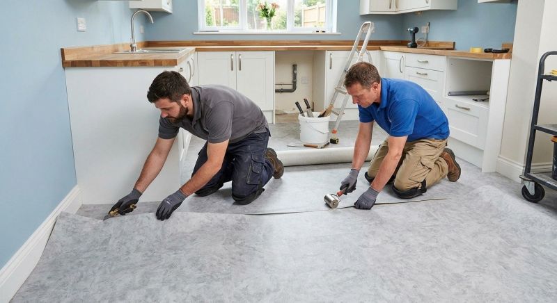 Sheet Linoleum Installation in Purcellville, VA